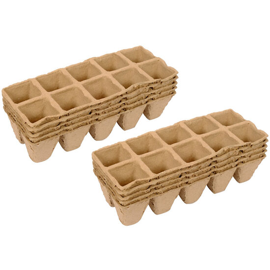 Ghivece turbă eco. pt răsaduri, 10 buc Flo 90350