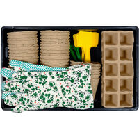 Set ghivece turbă eco. pt răsaduri 63buc Flo 90360