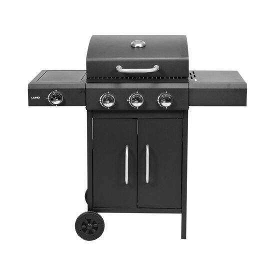 Grătarul cu gaz 3+1, 11,6kw Lund 99646