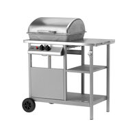 Gratar pe gaz,2 arzatoare,5.5 kw Lund 99658