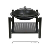 Vatră cu spațiu de depozitare 58x58x55cm Lund 99914