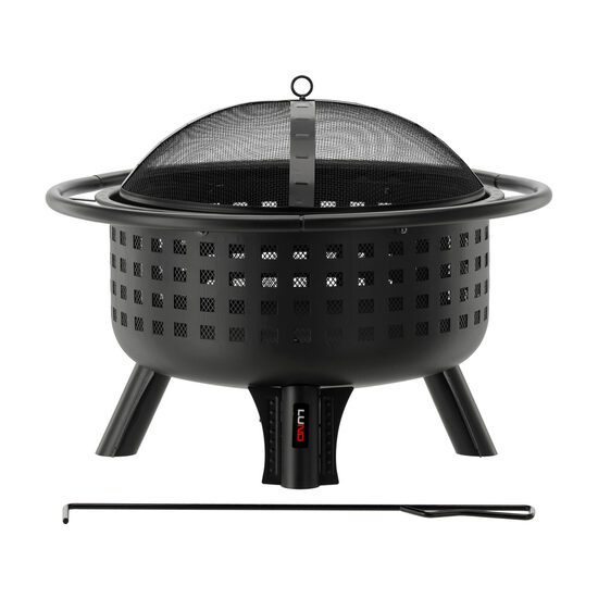 Vatra foc otel, 79x79x63 cm Lund 99915