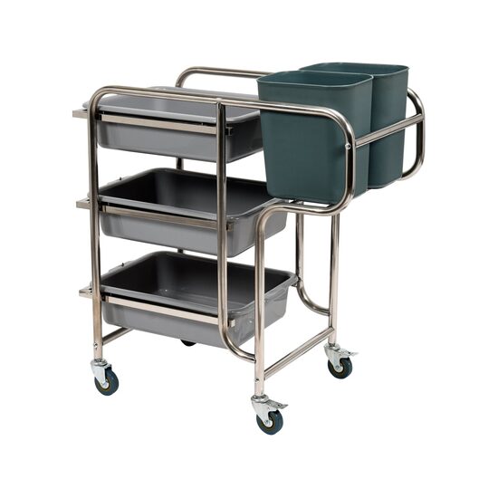 Carucior debarasare cu 3 polite Yato YG-09101
