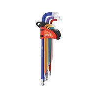 Chei hexagonale cu bilă 1.5-10mm 9 piese Yato YT-05635