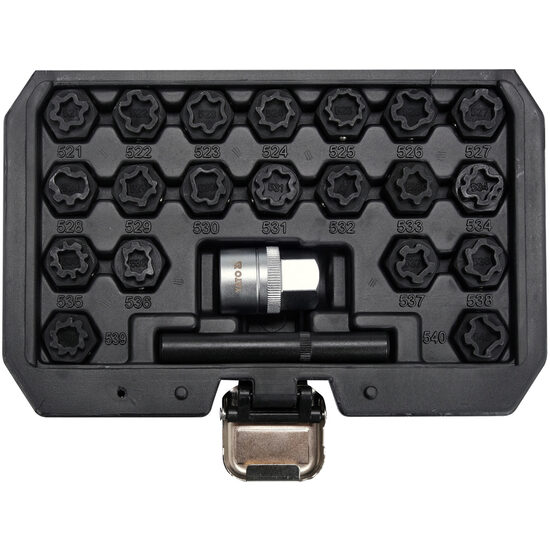 Set chei antifurt jante vw, 22 piese Yato YT-060305