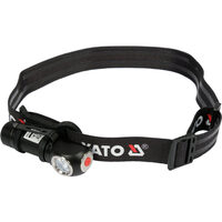 Lampă frontală 2in1 350lm Yato YT-08597