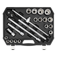 Trusă tubulare 3/4'' 21 piese Yato YT-13351