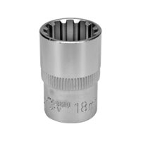 Cheie tubulară spline 1/2"x18mmx38mm Yato YT-14830