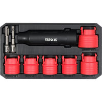 Set pentru curătat filete, 9 piese Yato YT-25385