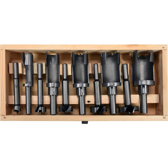 Set freze pt cepuri lemn 15-35mm, 10buc Yato YT-33837