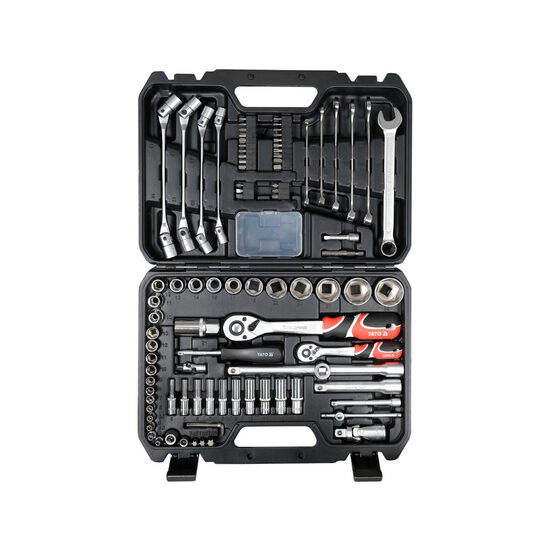 Trusă tubulare 1/4'', 1/2'' 93 piese Yato YT-38784