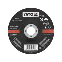 Disc slefuit metal,depreas 125x8.0x22mm Yato YT-6126