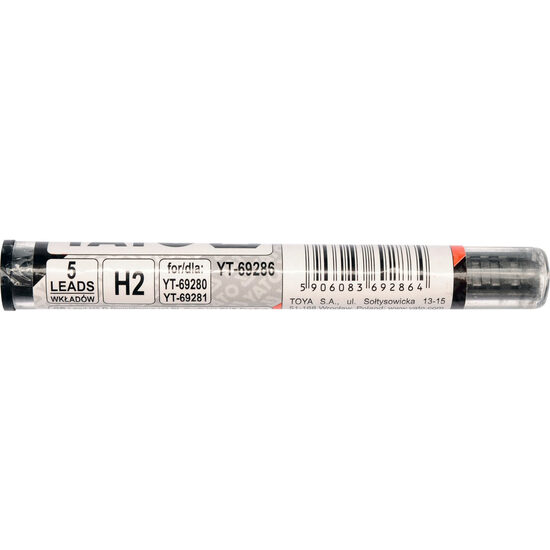 Mina creion mecanic h2 5buc Yato YT-69286