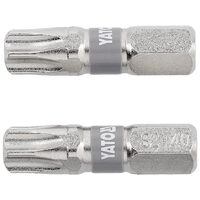 Biți 1/4 25mm t40, 2 buc, ni Yato YT-78016