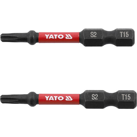 Biți de impact 1/4 50mm t15 2 buc Yato YT-78052