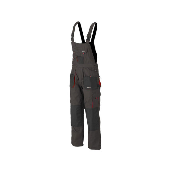 Pantaloni lucru cu pieptar, basalt, m Yato YT-80153