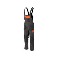 Pantaloni lucru cu pieptar, andesite, m Yato YT-80913