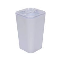 Suport periuța dinți, capac cuboid white Val 69338