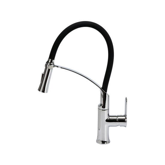 Baterie bucătărie flexible 2 negru Fala 75675