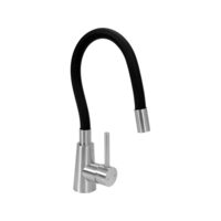 Baterie bucătărie flexible steely black Val 75729