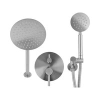 Set de duș cu baterie încastrată steely Val 75870