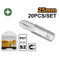Set biti pz2 scurti 20 bucati - Ingco SDB11PZ213