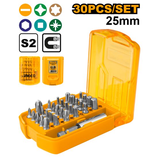 Biti set 30 bucati - Ingco AKSD08301