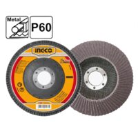 Disc lamelar slefuit 125 mm maro p60 - Ingco FD1252
