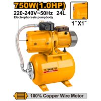 Hidrofor cu vas 24 l 750 w - Ingco JPT07508