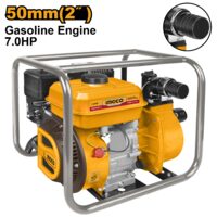 Motopompa pe benzina 7 cp, 2" 550 l/min, 208 cm - Ingco GWP202