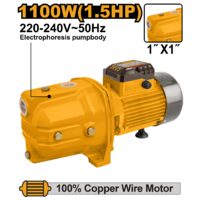 Pompa apa de suparafata jet 1100 w, 60 m, 1 inch - Ingco JP11008
