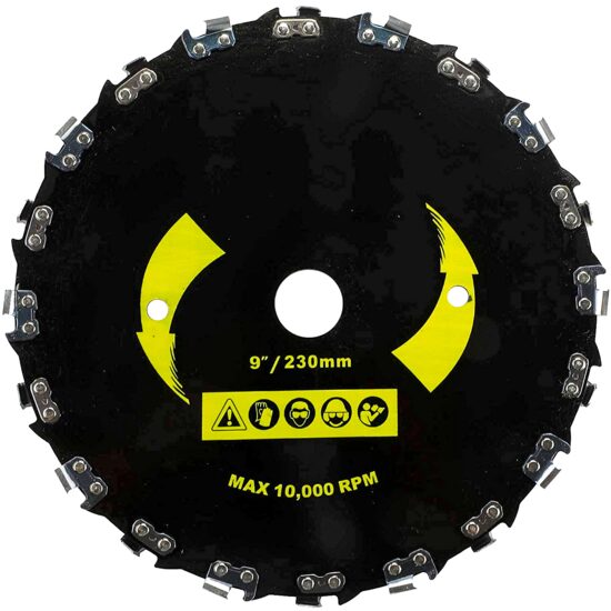 Disc Motocoasa Negru cu Lant Motofierastrau Poland B8644