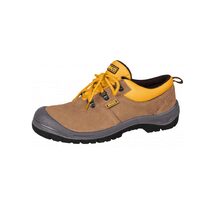 Pantofi protectie maro cu talpa varf metalic 41, pentru protectie a piciorului la locul de munca - Ingco SSH01S1P.41