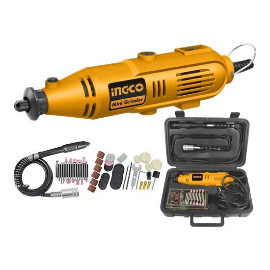 Slefuitor biax 130 w cu 52 accesorii - Ingco MG1309