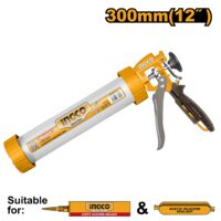 Pistol silicon 12'' aluminiu - Ingco HCG0112