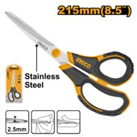 Foarfeca croitorie cu maner plastic 215 mm - Ingco HSCRS812001