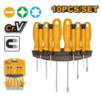 Surubelnite cu suport 10 pcs - Ingco HKSD1058