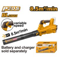 Suflanta frunze 20 v motor brushless - fara acumulator - Ingco CABLI20428