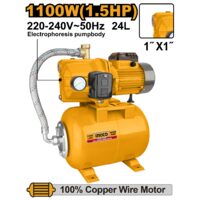 Hidrofor cu vas 24 l 1100 w - Ingco JPT11008