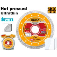 Disc diamantat continuu ultra subtire 115 x0,8 mm industrial, pentru taierea pietrei, betonului si ceramicii - Ingco DMD081151HT
