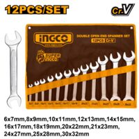 Chei fixe in panza set 12 bucati 6-32 mm - Ingco HKSPA2142