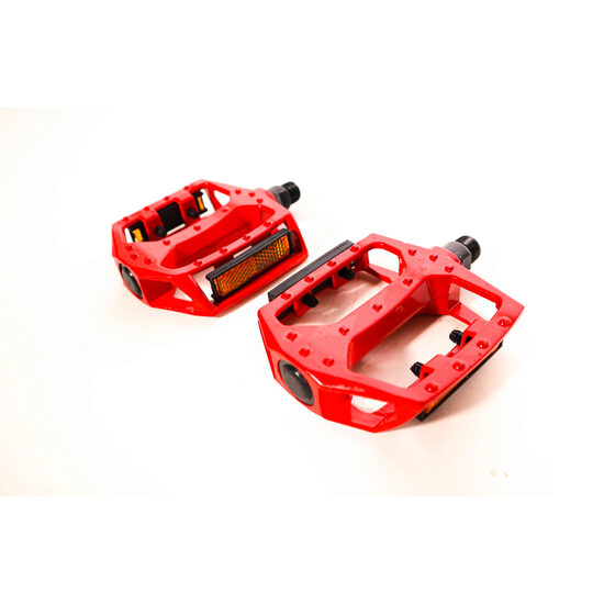 Pedale Aluminiu Oblice Rosii