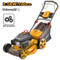 Masina de tuns iarba cu tractiune 4.8 cp benzina 4 timpi - Ingco GLM196202