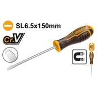 Surubelnita - sl6 cu maner cauciucat, pentru strangerea si desfacerea suruburilor - Ingco HSDSSL6150