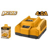 Incarcator baterie 20 v 4 ah - acumulator p20 s - Ingco FCLI20411E
