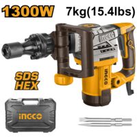 Ciocan demolator sds hex 1300 w, 20 j, 3800 bmp - Ingco PDB130018