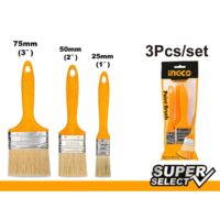 Pensula super select set 3 bucati (nou), pentru vopsit si finisaje - Ingco CHPTB7860301