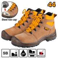 Bocanci de protectie maro 37 (nou) - Ingco SSH02SB.37