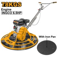 Masina de elicopterizat beton slefuitor 6.5 cp, 78 kg, 91 cm diametru - Ingco GPT361-2E