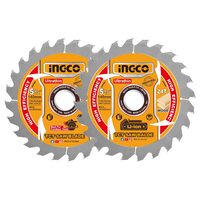 Disc widia lemn 140 mm ultra subtire pentru circular pe acumulator 2 bucati/set - Ingco TSB1403